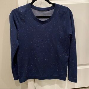 Lululemon Navy Blue Long Sleeve Shirt Size 6